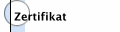 Zertifikat